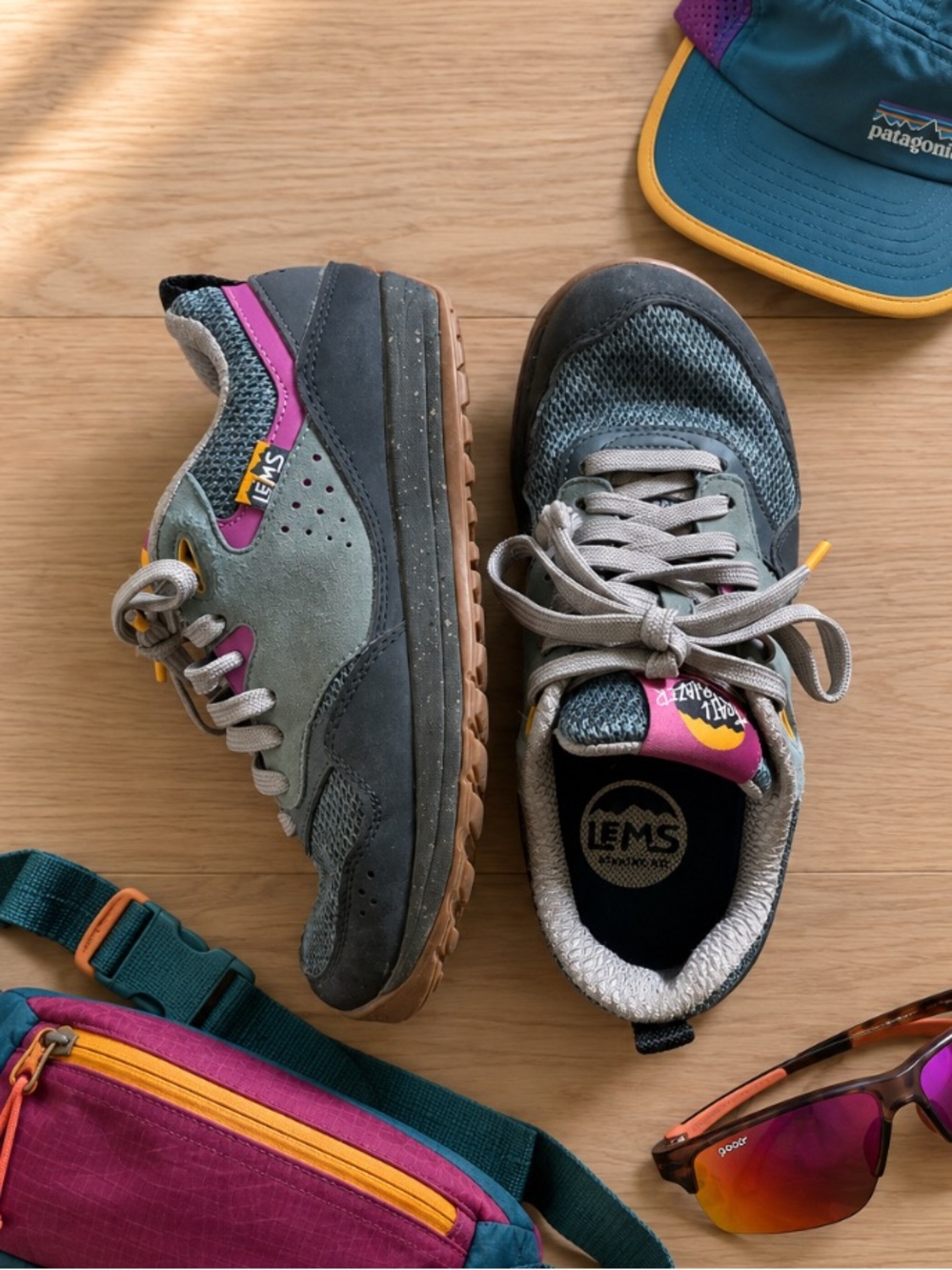LEMS Trailblazer Thunder Trail Hiking Sneaker Mountain Biking Outdoor Bouldering